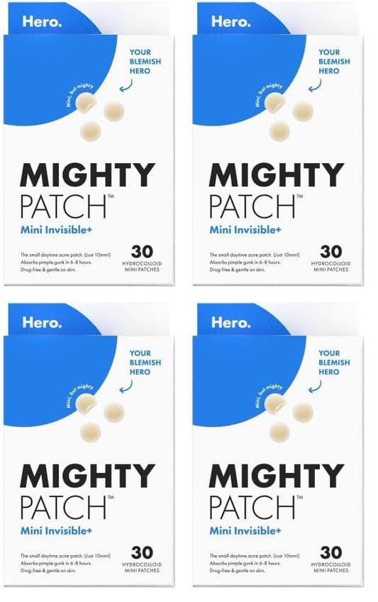 Mighty Patch Hero Cosmetics Original Nighttime Acne Pimple Patches, 36 Ct