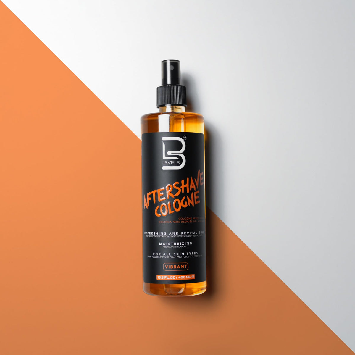 L3 Level 3 Aftershave Cologne Spray for Men, Aqua, 13.5 fl oz