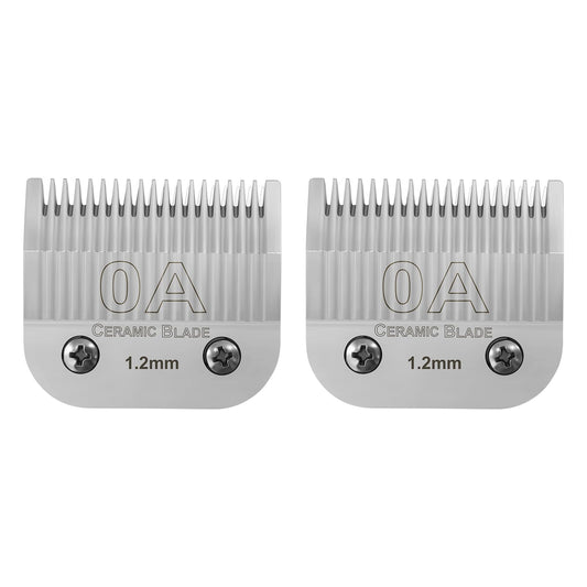 Detachable Ceramic Blade set compatible with Andis/Oster Classic 76 Clipper