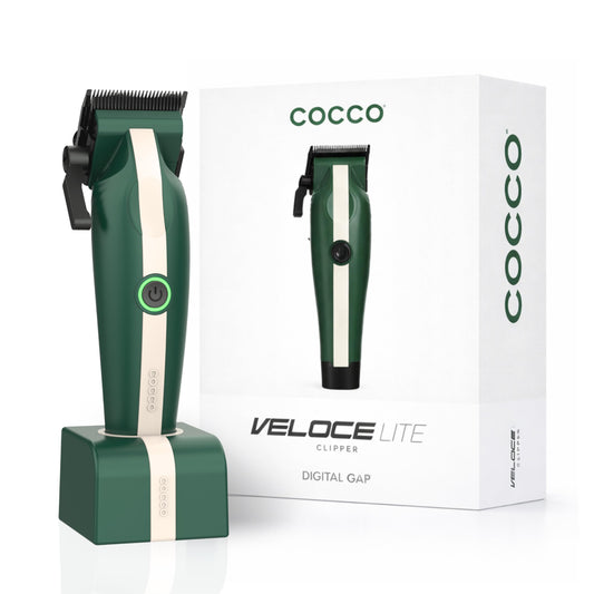 Cocco Veloce Lite Hair Clipper, Digital Gap™ Precision Fade F1 Blade
