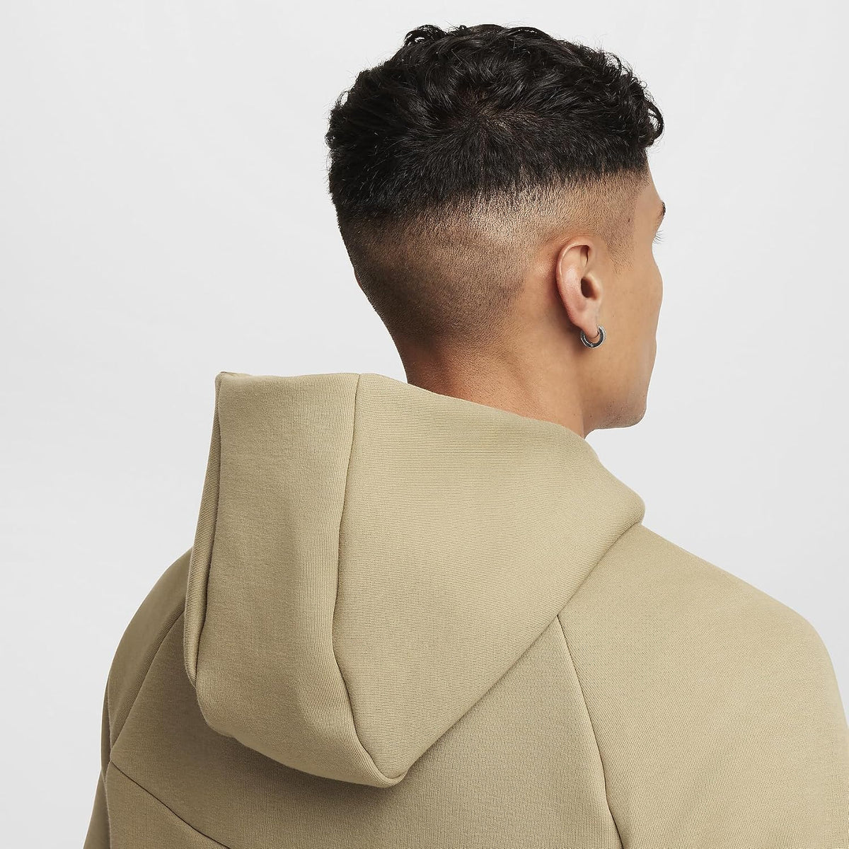 Nike Tech Men's Full-Zip Windrunner Hoodie (HV0949-277, Neutral Olive/Black) Size Medium