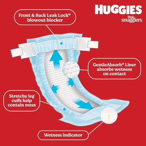Huggies Little Snugglers Diapers – Size 1