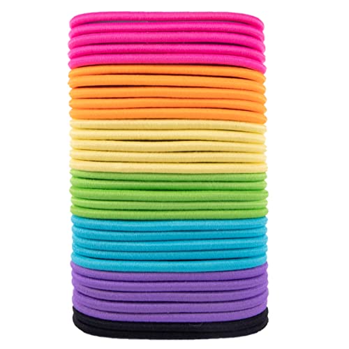 Amazon Basics No Damage Elastic Hair Ties – 32ct