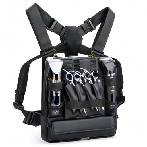 Leather Chest Rig Bag for Barbers