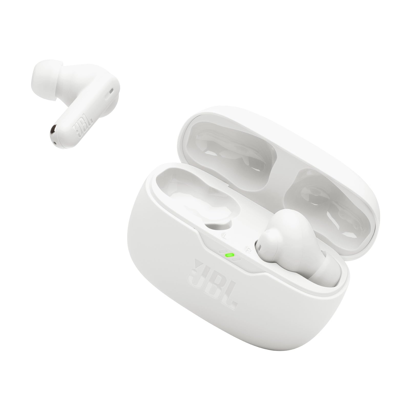 JBL Vibe Beam 2 - True Wireless Noise Cancelling Earbuds with JBL Pure Bass Sound & Smart Ambient technology, 4mics for crisp, clear calls, up to 40Hrs of Playback, IP54 Dust & Water resistant (Black)