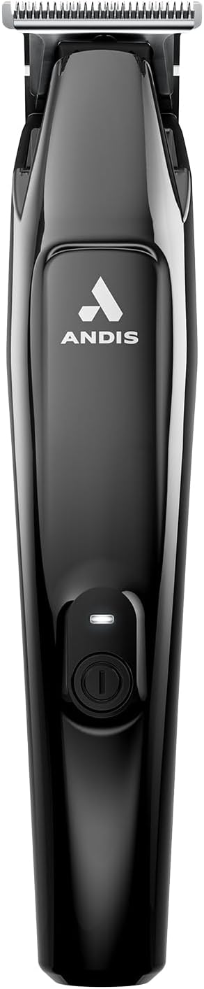 Andis 562888 Slimline Pro II Cordless Beard & Hair Trimmer, 4-Combs, Black