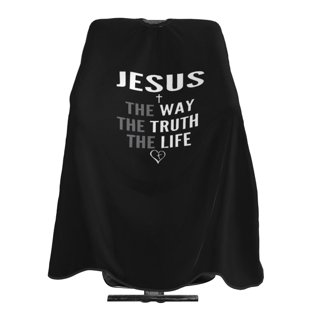 Christian Barber Cape, Jesus Hair Cutting Barber Cape Salon and Dyeing Styling Cloth for Women/Men