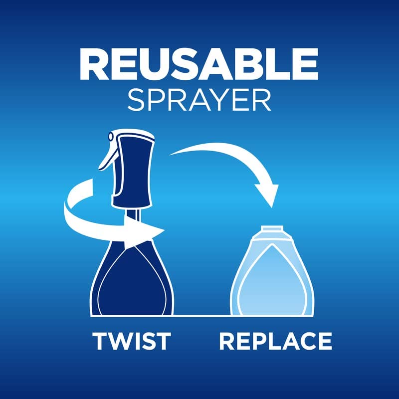 Dawn Platinum Powerwash Dish Spray, Dish Soap Liquid, Fresh Scent Bundle, 1 Spray + 3 Refills, 16oz Each (Pack of 4)