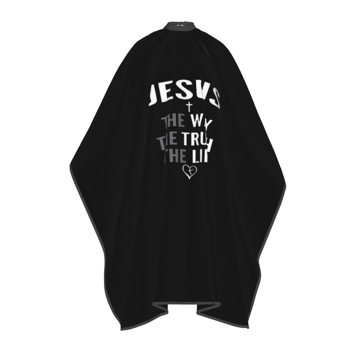 Christian Barber Cape, Jesus Hair Cutting Barber Cape Salon and Dyeing Styling Cloth for Women/Men