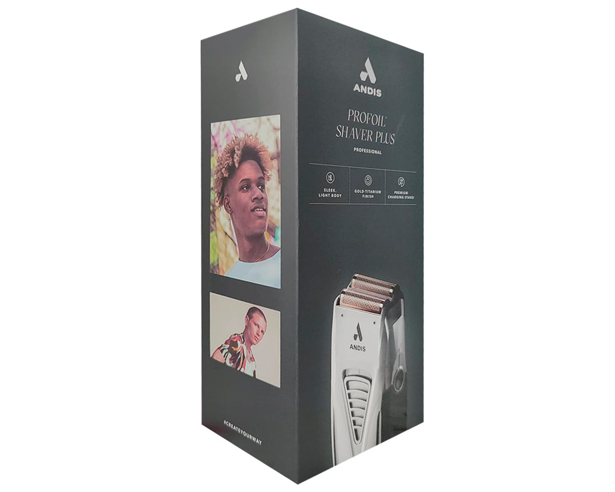 Andis TS-1 17235 Pro Foil Lithium Titanium Foil Shaver, Gray