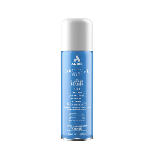 Andis 12750 Cool Care Plus 5-in-1 Clipper Spray, 15.5 oz Can
