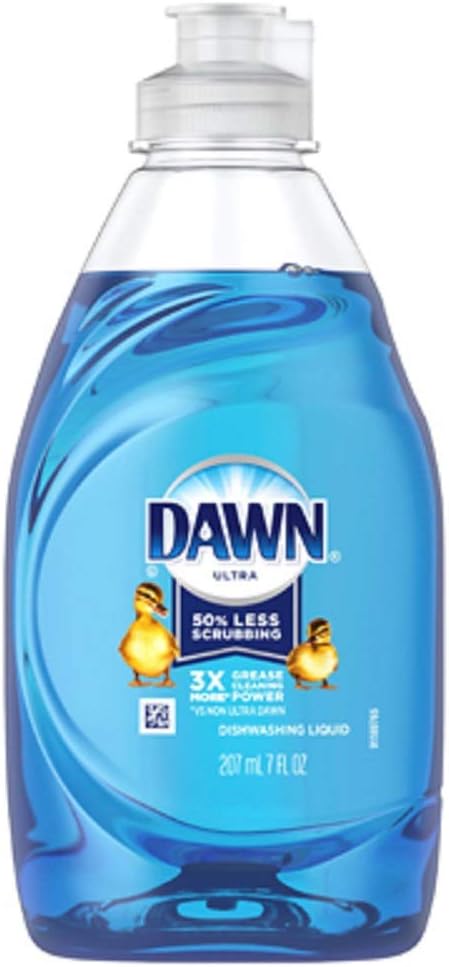 Dawn Ultra Dish Soap Refill Jug, Large Size Original Blue Liquid Dishwashing Detergent, Powerful Dish Soap for Grease, 51.5 oz