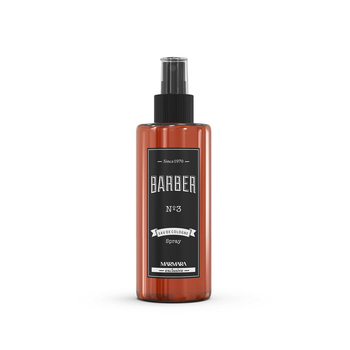 barber marmara No.3 Aftershave For Men, Turkish Eau De Cologne, Refreshing & Soothing, Moisturising & Cleansing.Leather, Cedarwood & Pacthouli Scent. Long Lasting Fragrance, 16.9 fl oz