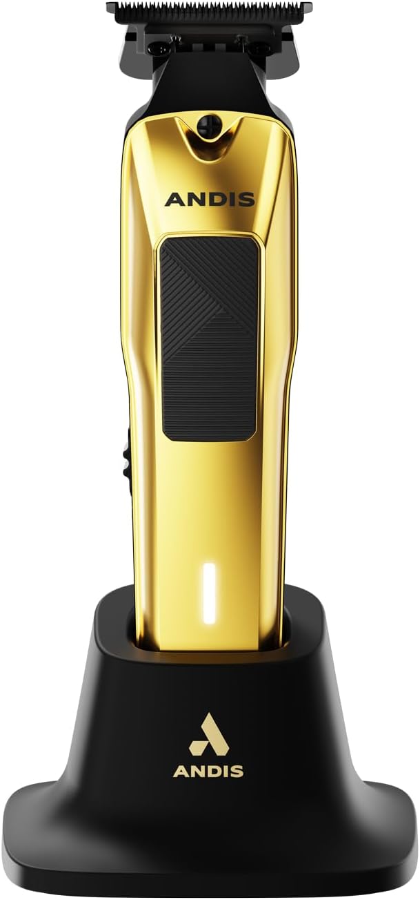 Andis 562310 Phenom Professional Cord/Cordless Beard & Hair Trimmer, Gold