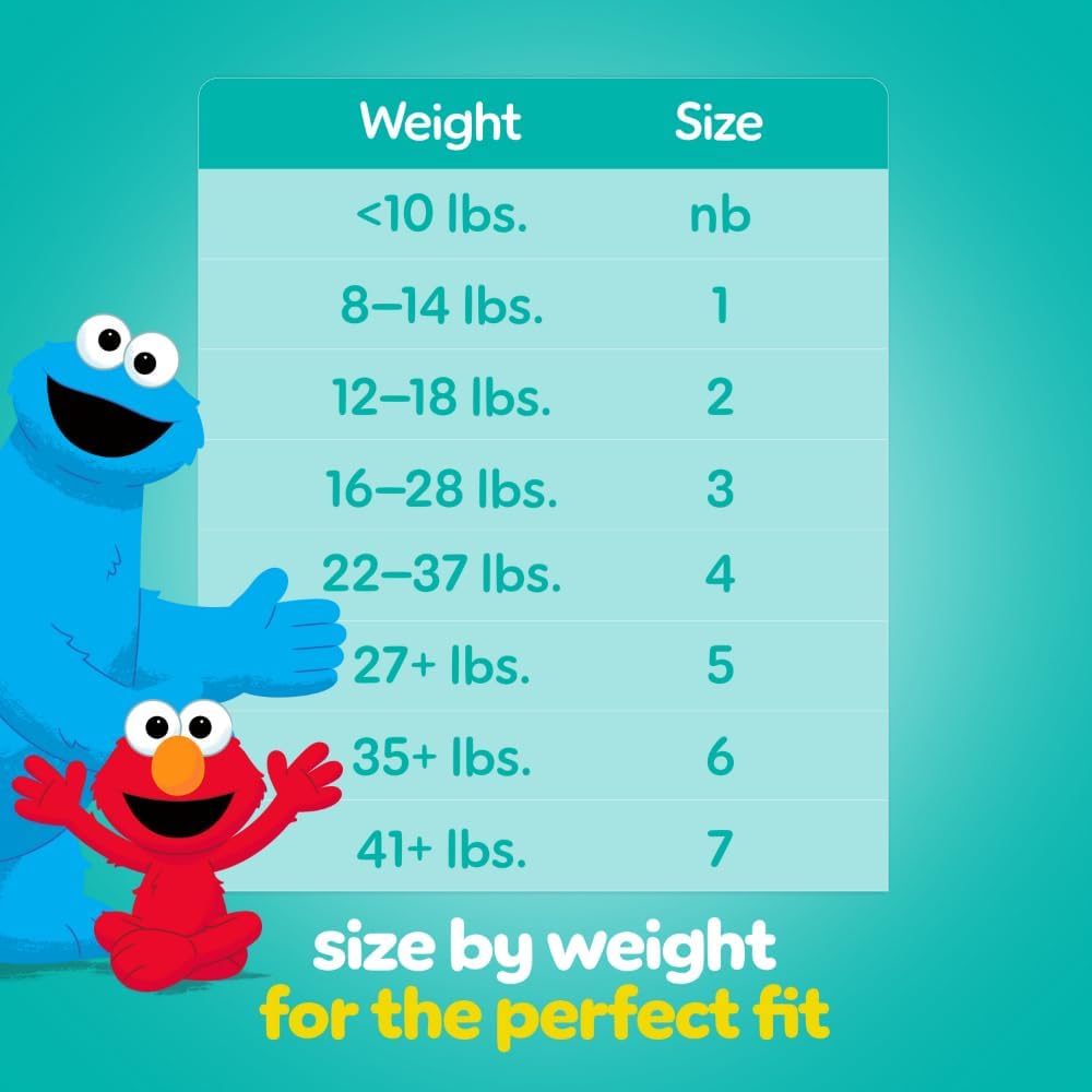 Pampers Diapers - Baby Dry - Size 3, 104 Count, Absorbent Disposable Infant Diaper (Packaging May Vary)