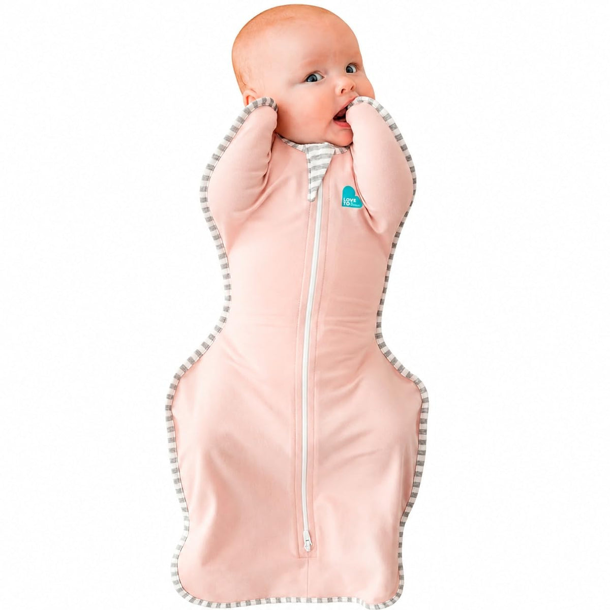 Love to Dream Swaddle Up, Baby Sleep Sack | 1.0 TOG, 8-13 lbs, Dusty Pink