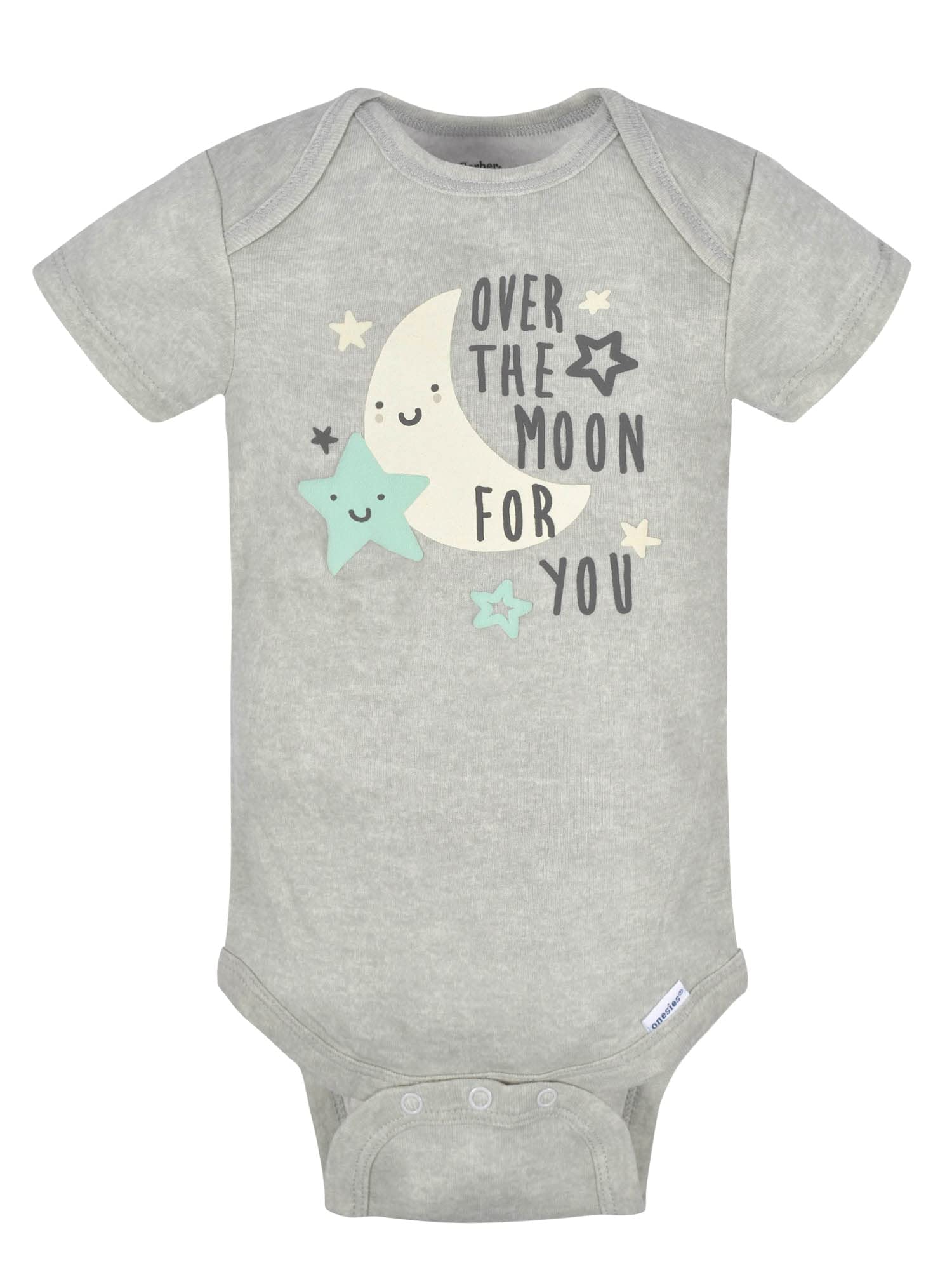 Gerber Baby Boys & Girls 8-Pack Short Sleeve Onesies Bodysuits