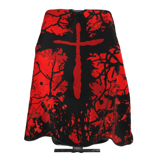 Christian Barber Cape, Jesus Hair Cutting Barber Cape Salon and Dyeing Styling Cloth for Women/Men