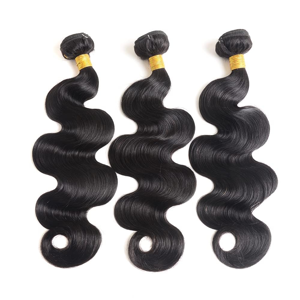 12A Brazilian Deep Wave Human Hair Bundles 18 20 22Inch 100% Unprocessed Brazilian Virgin Human Hair Weave 3Bundles Deep Wave Curly Hair Extensions