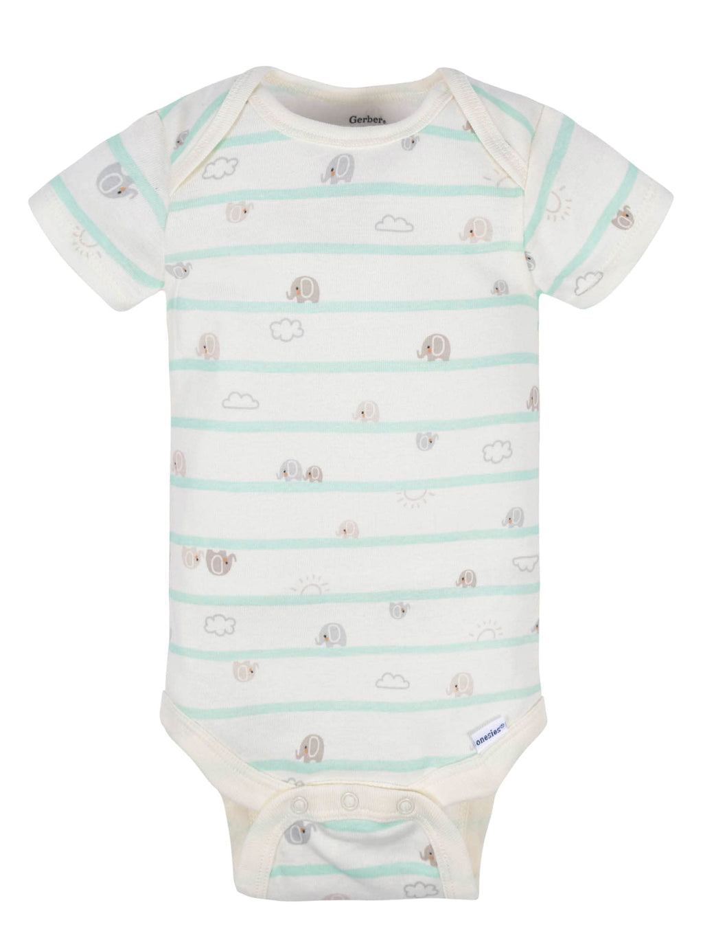 Gerber Baby Boys & Girls 8-Pack Short Sleeve Onesies Bodysuits