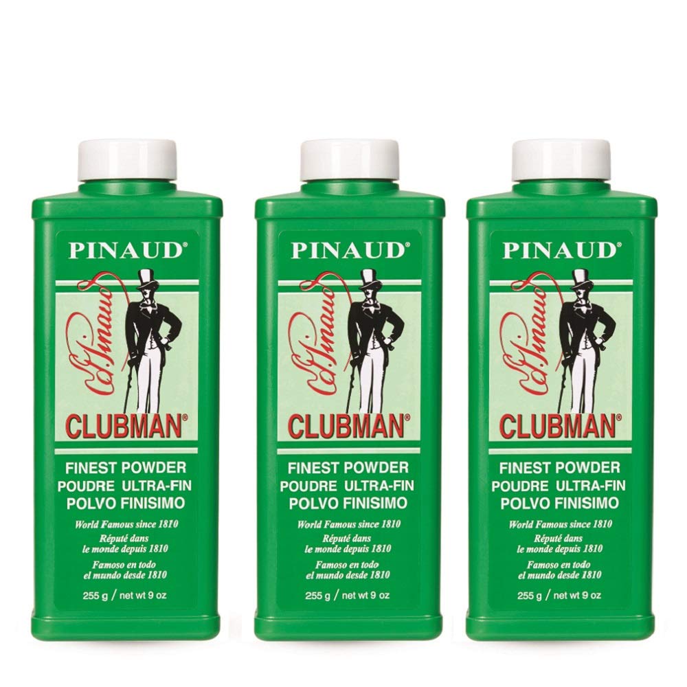 Clubman Pinaud Finest Powder, White, Skin Soothing, 4 oz