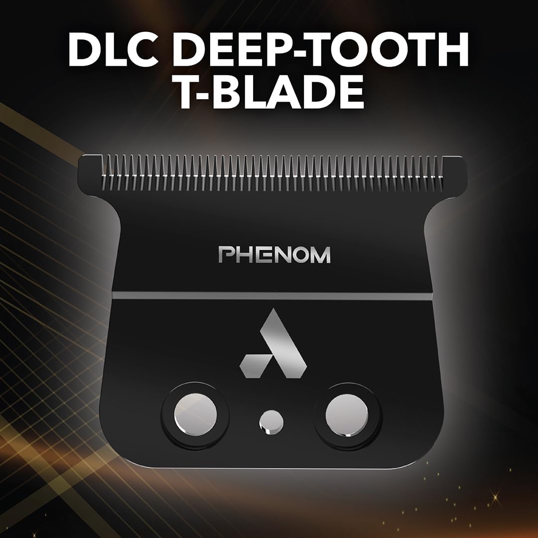 Andis 562310 Phenom Professional Cord/Cordless Beard & Hair Trimmer, Gold