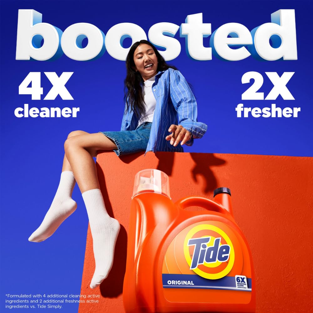 Tide Laundry Detergent – Original, 125oz