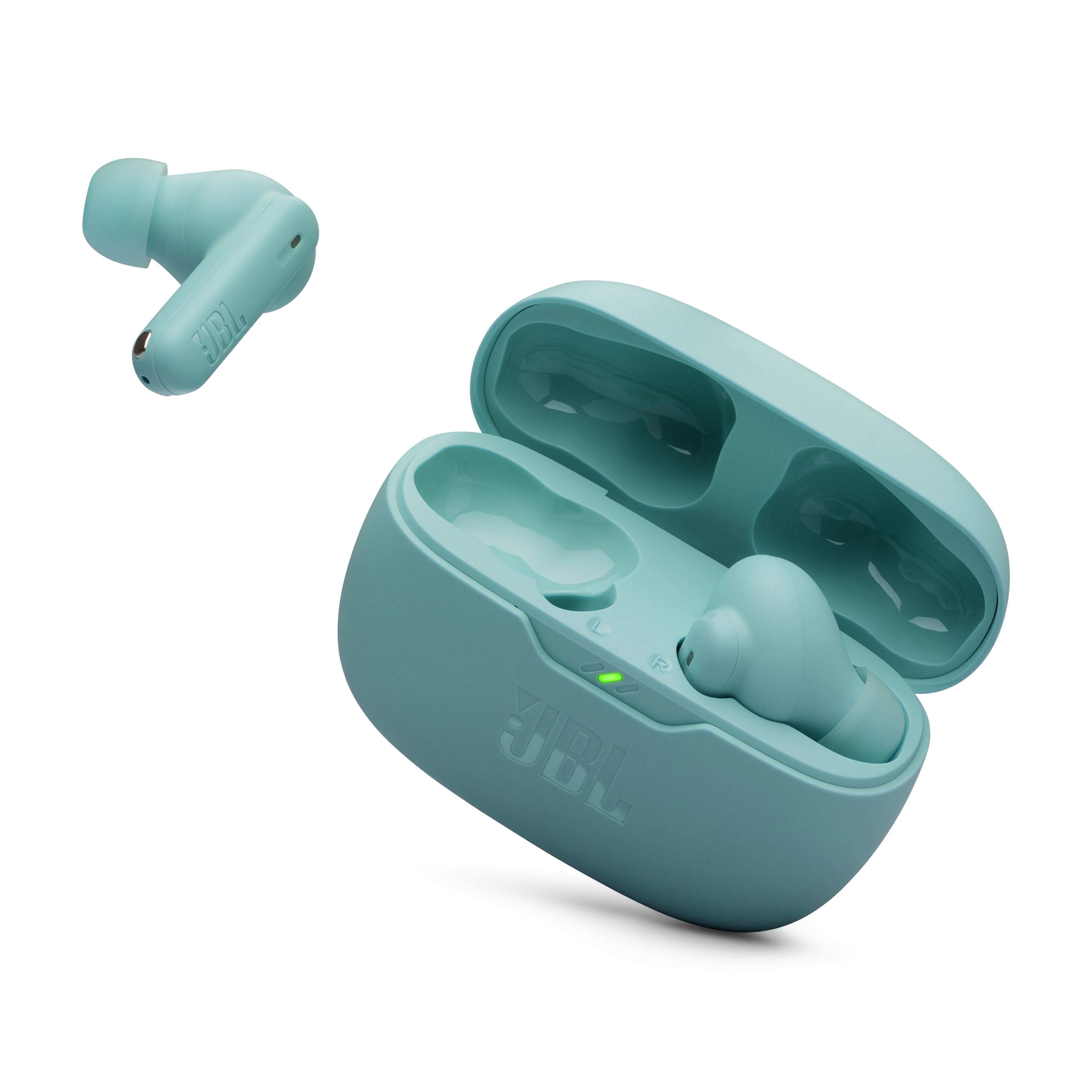 JBL Vibe Beam 2 - True Wireless Noise Cancelling Earbuds with JBL Pure Bass Sound & Smart Ambient technology, 4mics for crisp, clear calls, up to 40Hrs of Playback, IP54 Dust & Water resistant (Black)