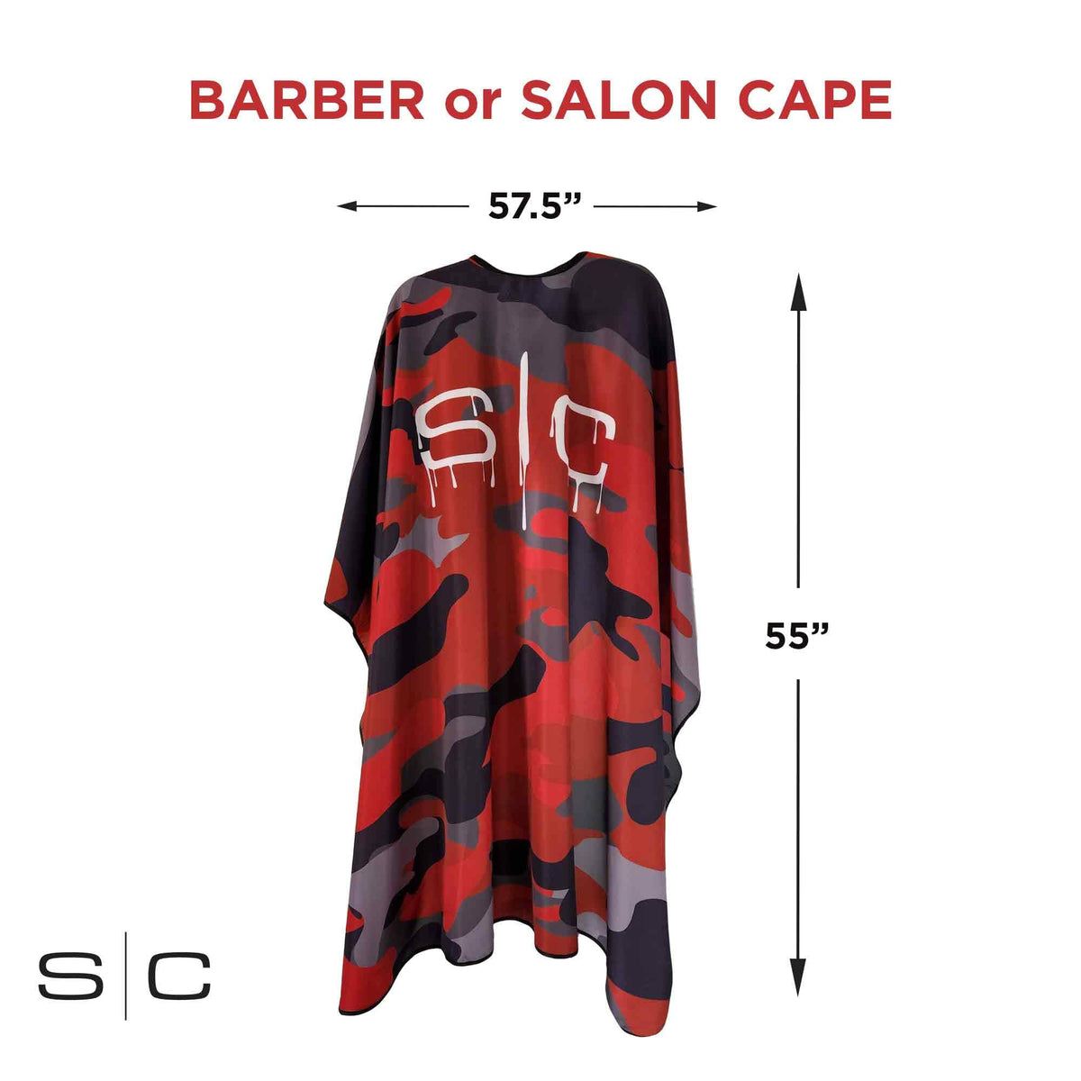 Stylecraft Kick Cover Barber Cape Water-Resistant Hair Cutting One Size
