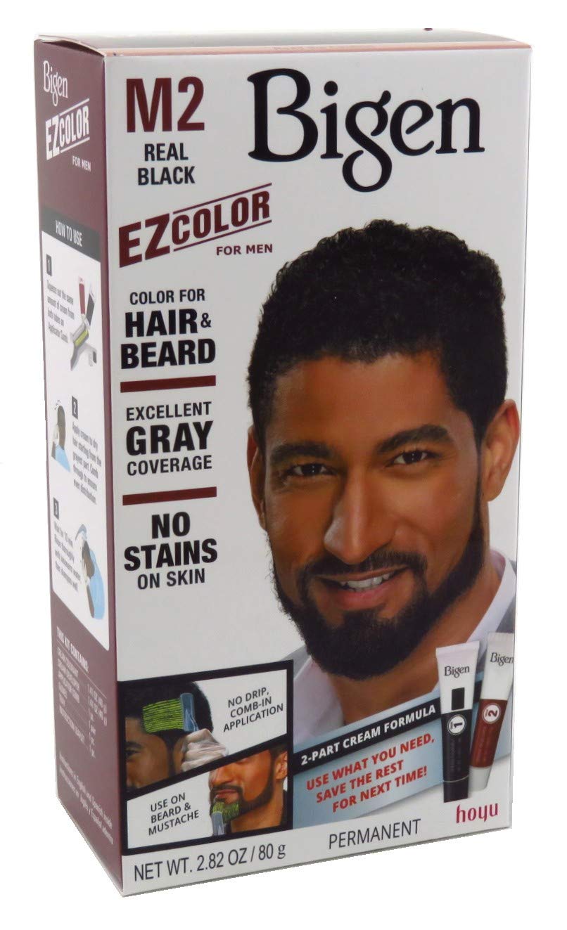 M1 Bigen EZ Color for Men Jet Black - 3 Pack