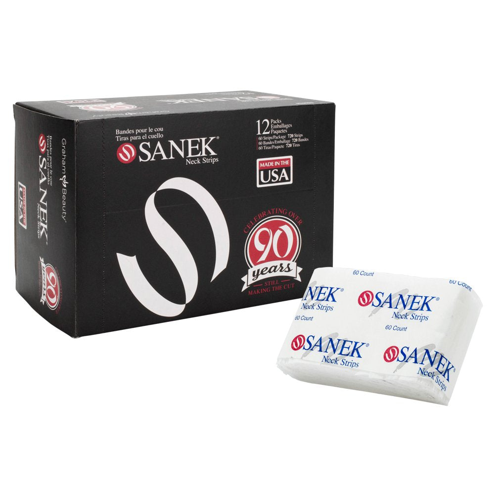 Sanek Neck Strips – 12-Pack (720 Strips)