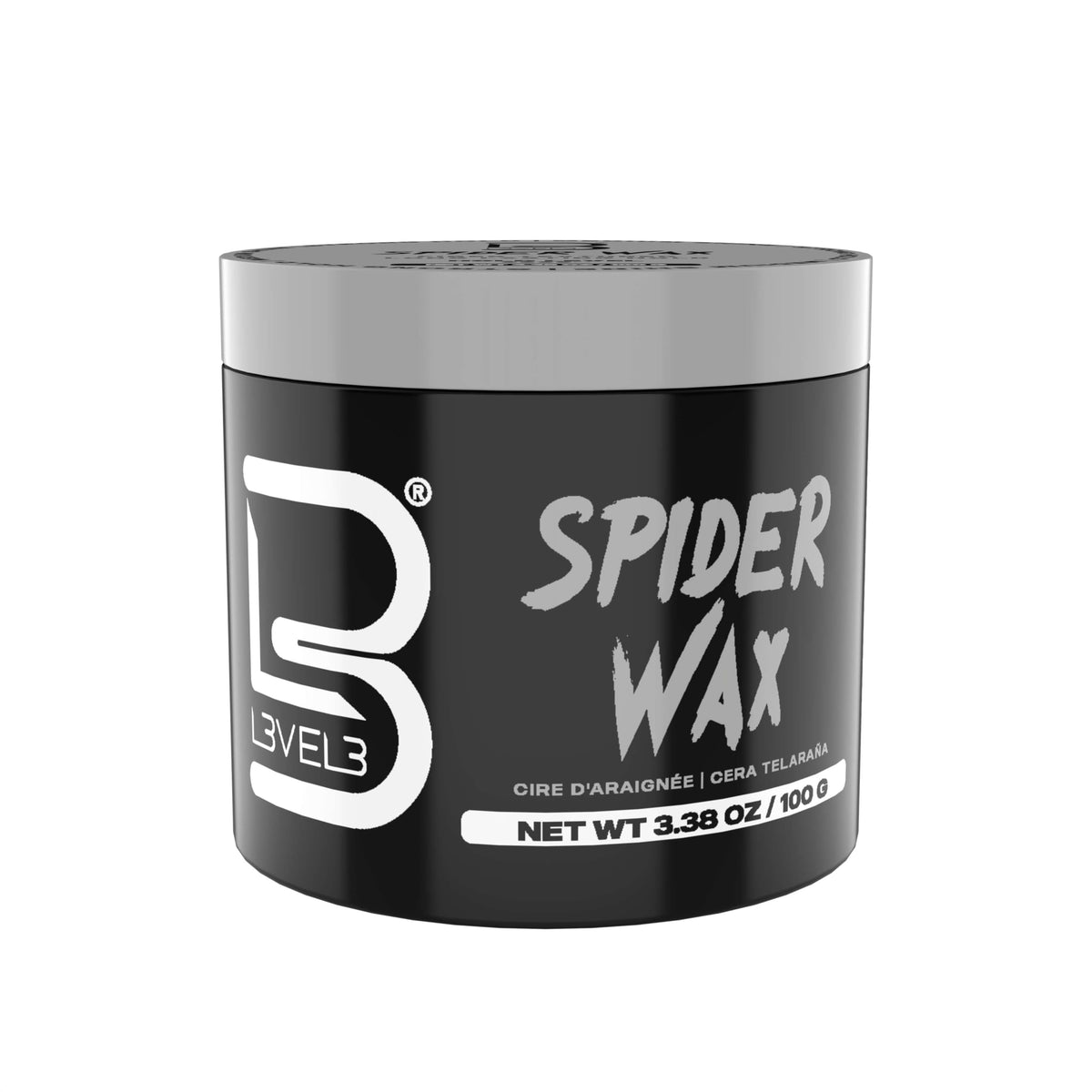 L3 Level 3 Spider Hair Wax for Men, Strong Hold, Volume and Texture, 150 ml