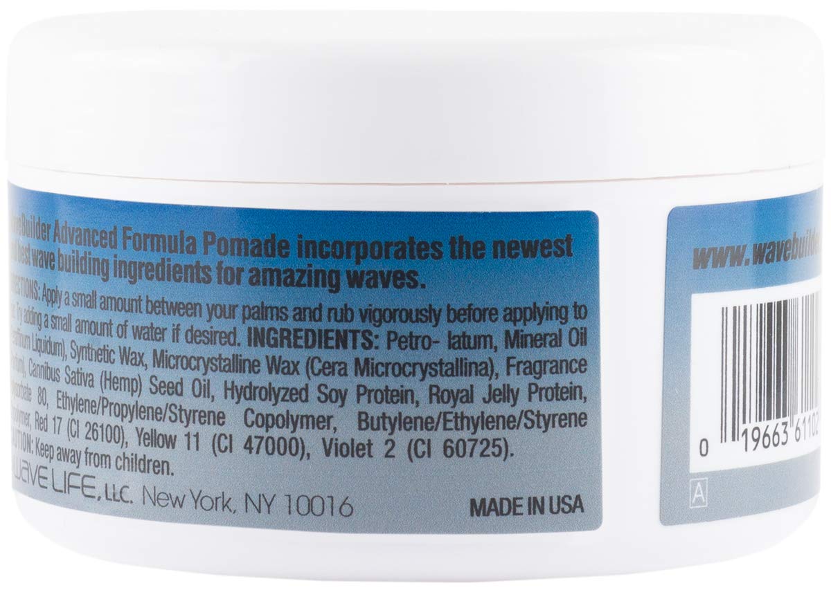 WAVEBUILDER Advanced Formula Super Wax Pomade 3.5 OZ