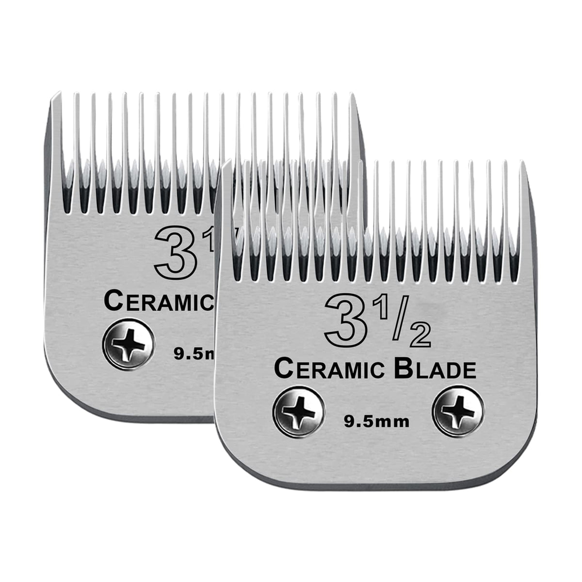 Detachable Ceramic Blade set compatible with Andis/Oster Classic 76 Clipper