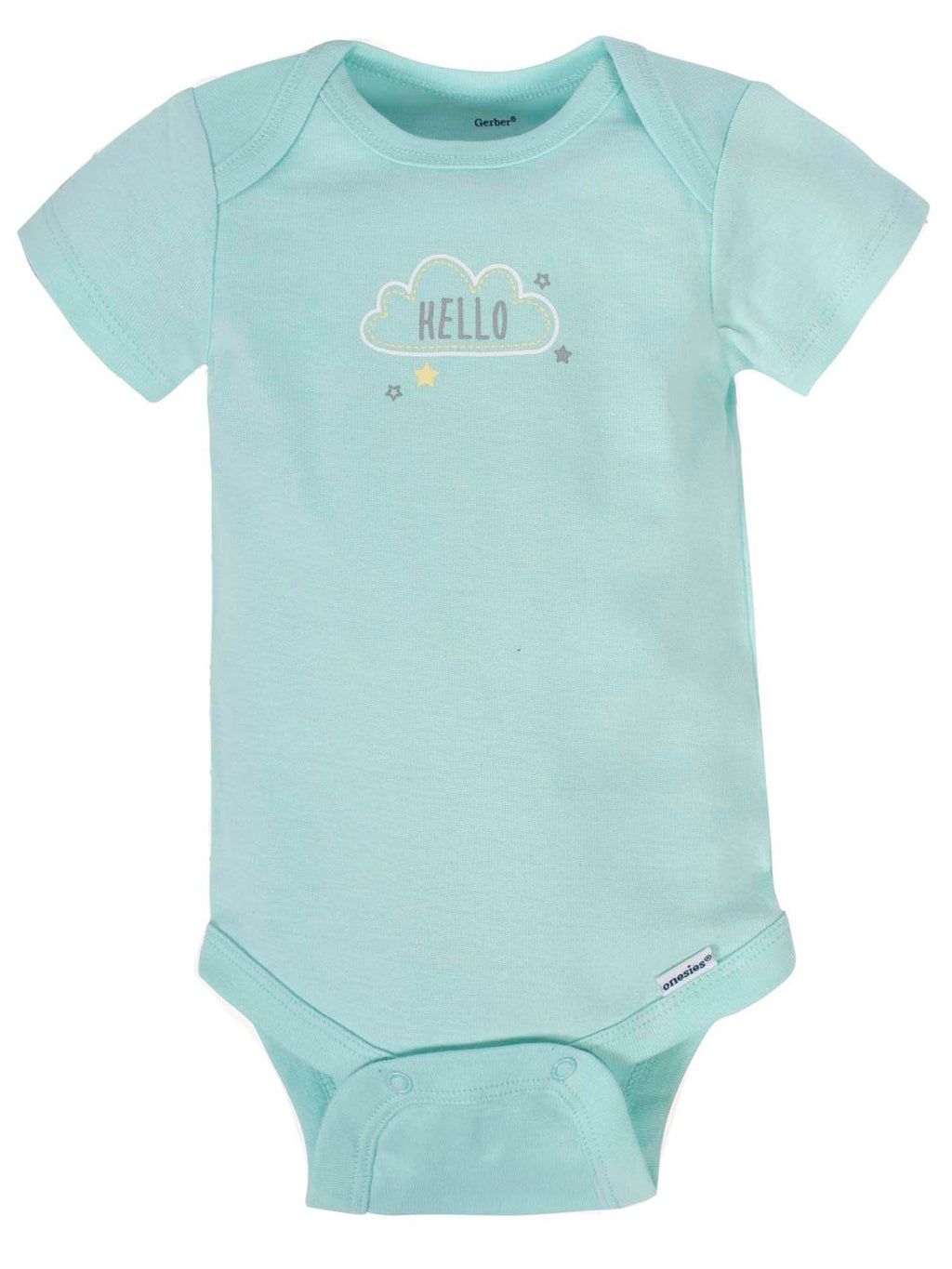 Gerber Baby Boys & Girls 8-Pack Short Sleeve Onesies Bodysuits