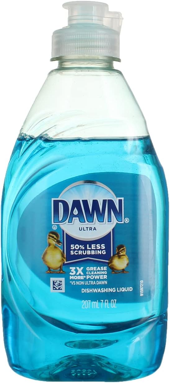 Dawn Ultra Dish Soap Refill Jug, Large Size Original Blue Liquid Dishwashing Detergent, Powerful Dish Soap for Grease, 51.5 oz