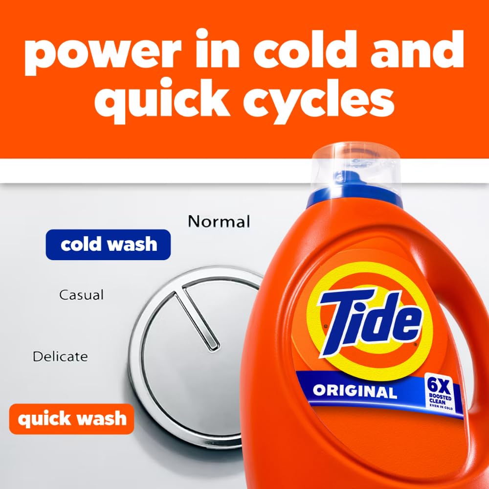 Tide Laundry Detergent – Original, 125oz