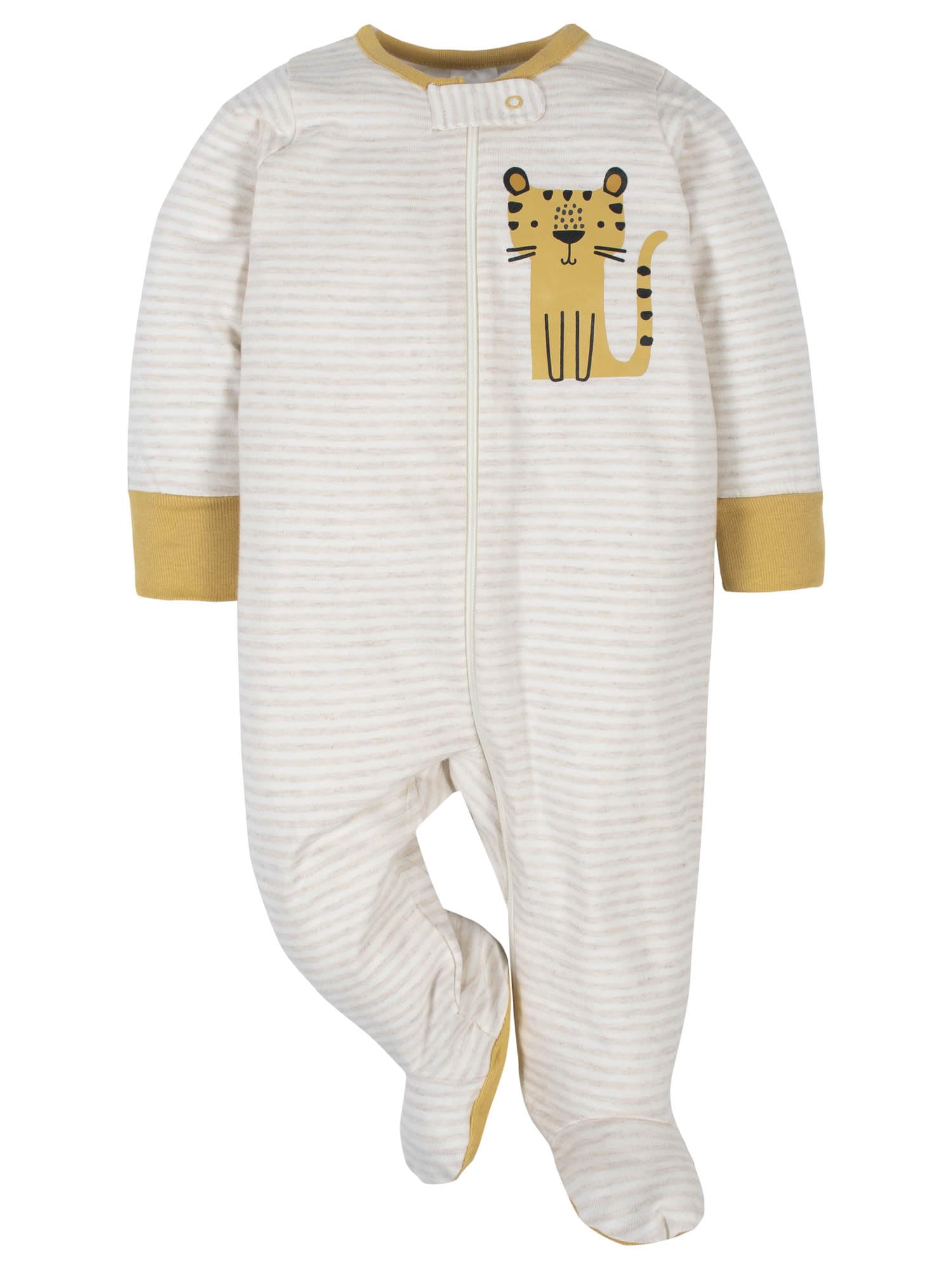 Gerber Baby Boys 4-Pack Sleep 'N Play Footie