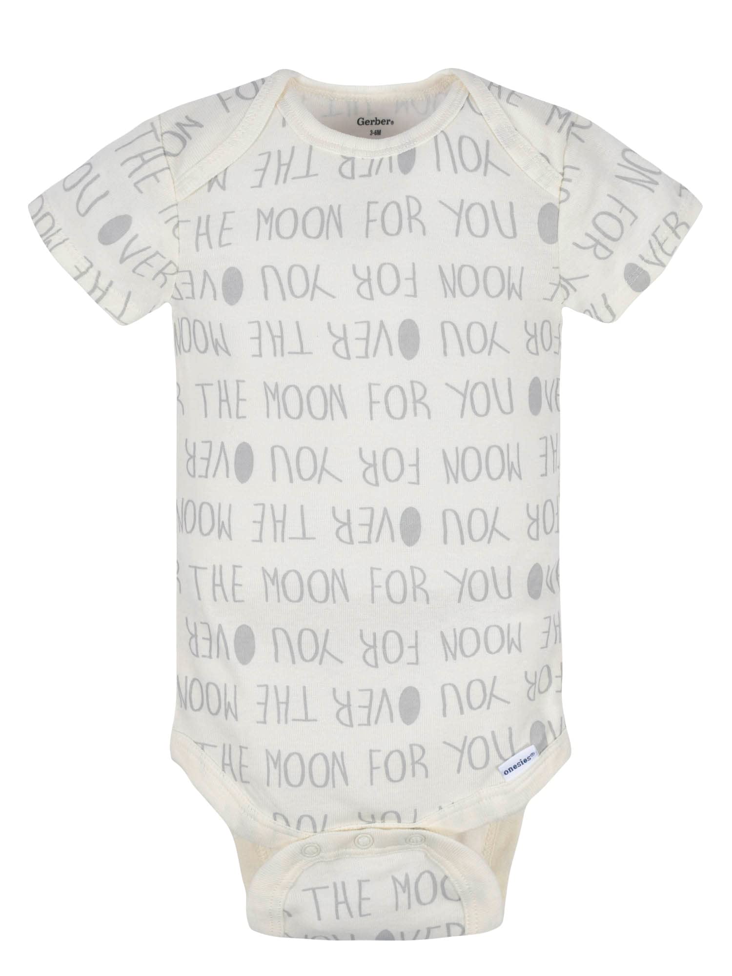 Gerber Baby Boys & Girls 8-Pack Short Sleeve Onesies Bodysuits