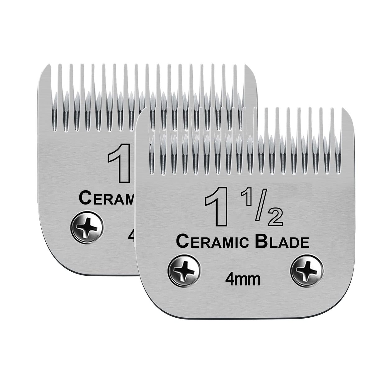 Detachable Ceramic Blade set compatible with Andis/Oster Classic 76 Clipper