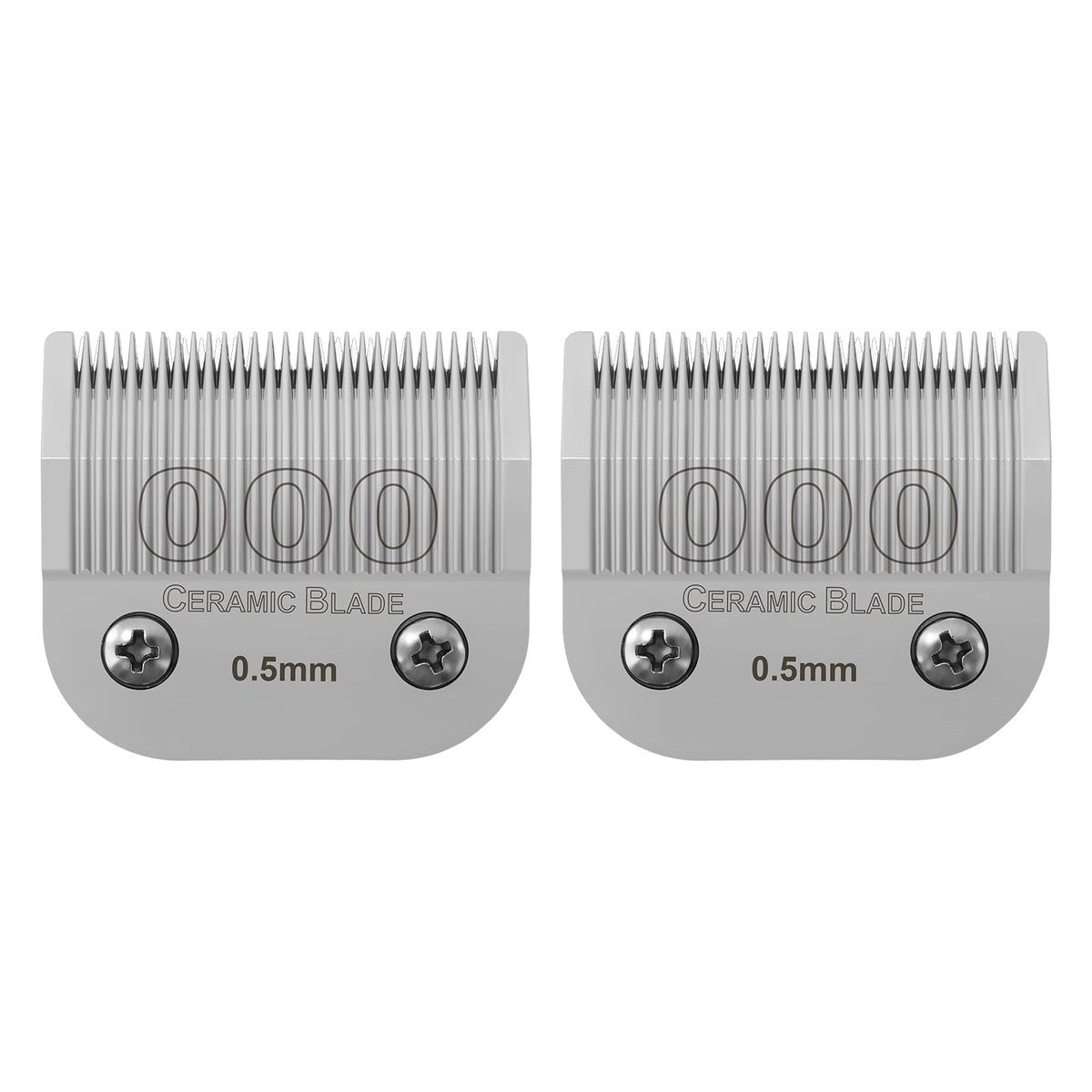 Detachable Ceramic Blade set compatible with Andis/Oster Classic 76 Clipper