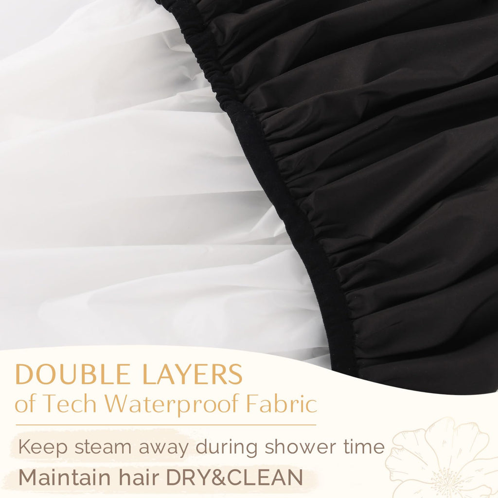 Yanibest Shower Cap – Waterproof Double Layer