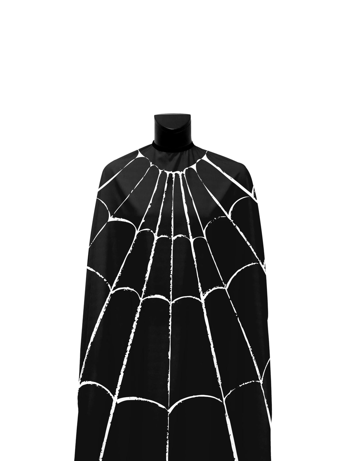 Illuzien Spider Web PRO Barber Cape, Hair Cut Cape, Water-Resistant Barber Accessories, Professional Cape