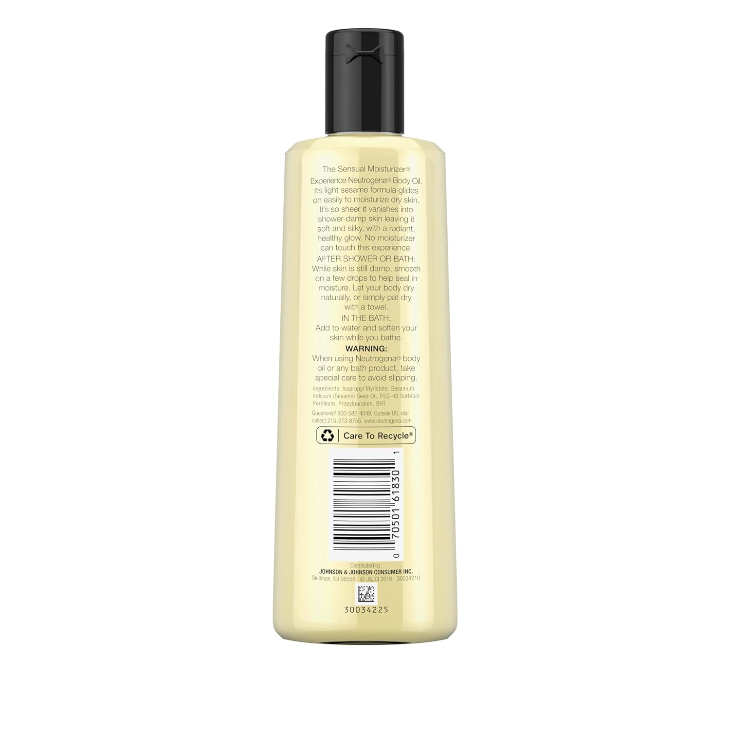 Neutrogena Body Oil – Light Sesame Formula