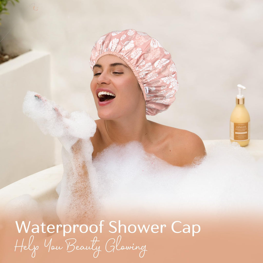 Yanibest Shower Cap – Waterproof Double Layer