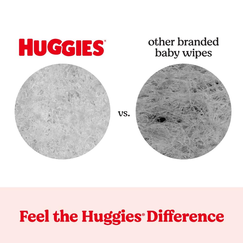 Huggies Simply Clean Baby Wipes, Unscented, 11 Packs, 704 Wipes