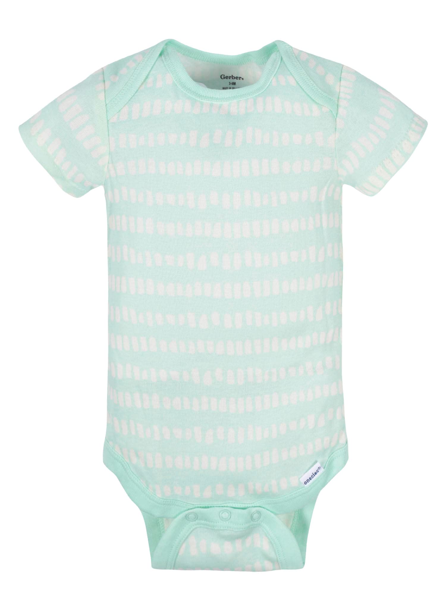 Gerber Baby Boys & Girls 8-Pack Short Sleeve Onesies Bodysuits