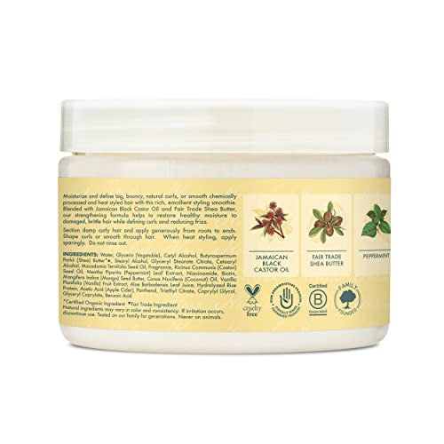 SheaMoisture Jamaican Black Castor Oil Smoothie – 11.5oz