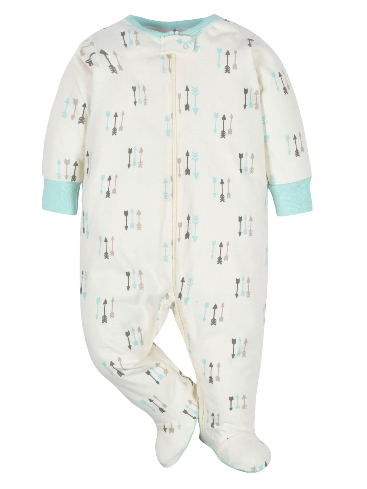 Gerber Baby Boys 4-Pack Sleep 'N Play Footie