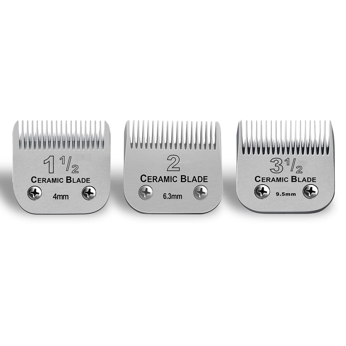 Detachable Ceramic Blade set compatible with Andis/Oster Classic 76 Clipper